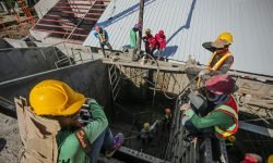 Men Working on Construction Site